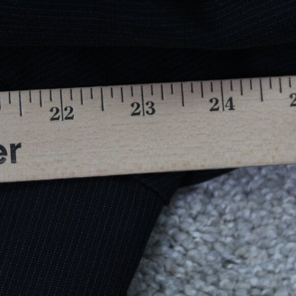 CANALI Proposta Blazer Mens US 42R UK 52R Black Pinstripe Wool Sports Jacket - Picture 15 of 16